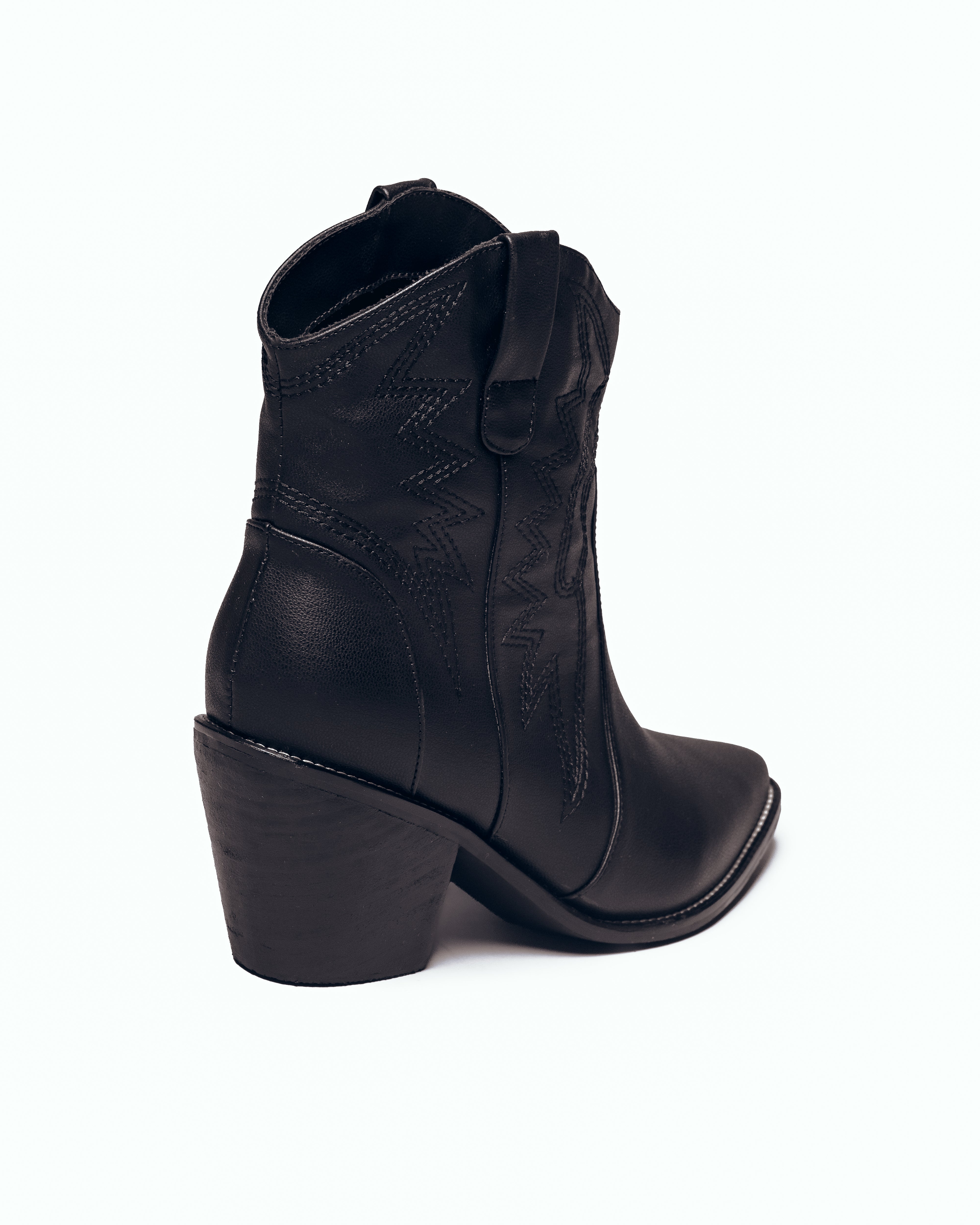 Botín Texana Black para mujer