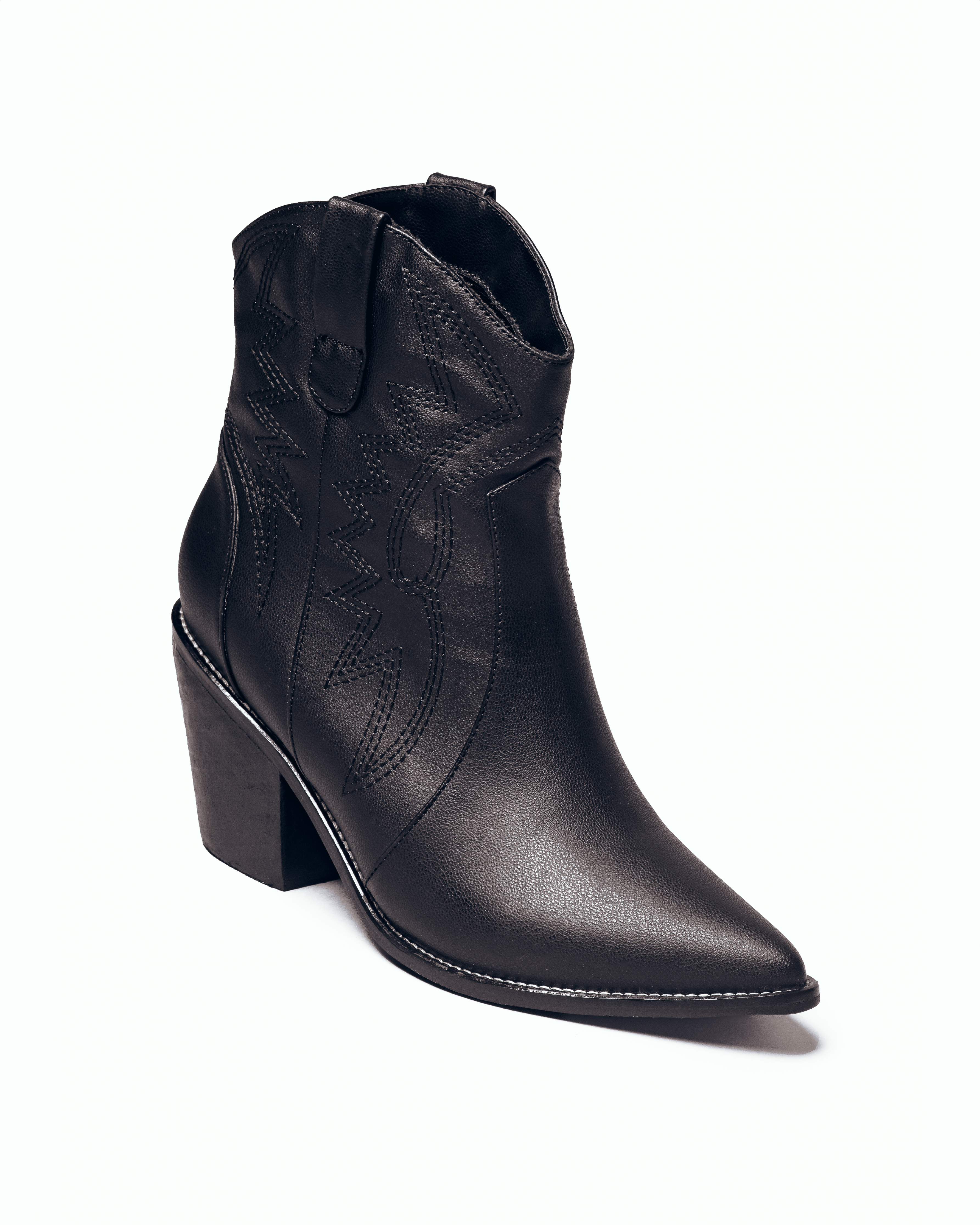 Botín Texana Black para mujer